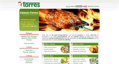 Desktop Screenshot of cuinatstorres.com